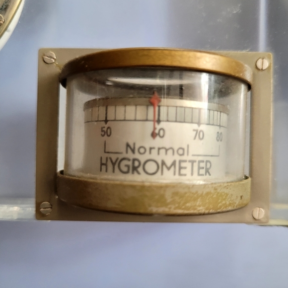 Fishing Barameter Vintage Lucite - Germany Rare - Picture 8 of 8